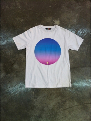 Papamamason X Sky Blue Pink Tee